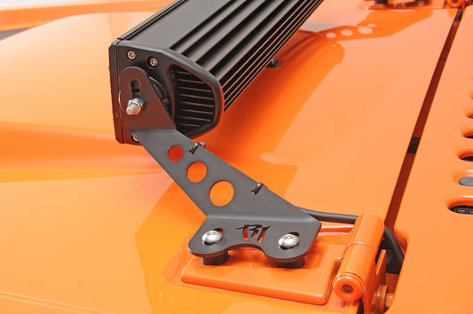 RIGID Jeep Hood Mount for Light Bar