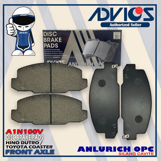 Advics Front Brake Pad T-Series for Toyota Coaster 1993 - 1997