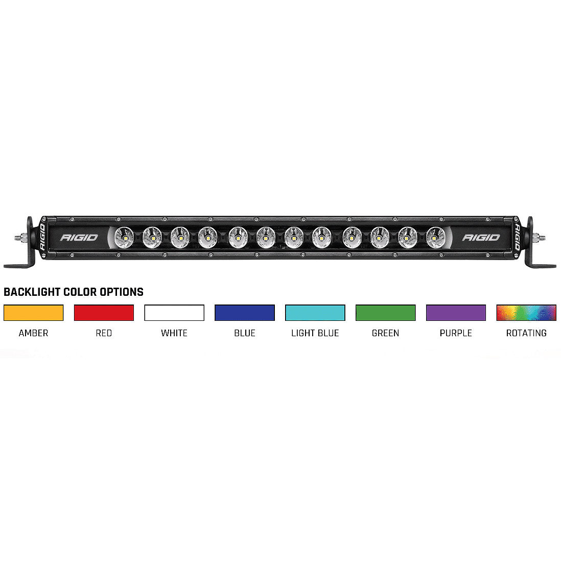 RIGID LED Radiance Plus SR-SRS RGB 20"