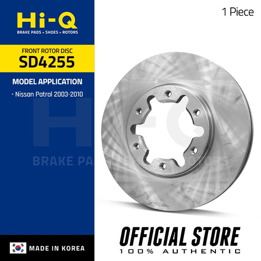 Hi-Q Front Rotor Disc for Nissan Patrol '03-10 (SD4255)