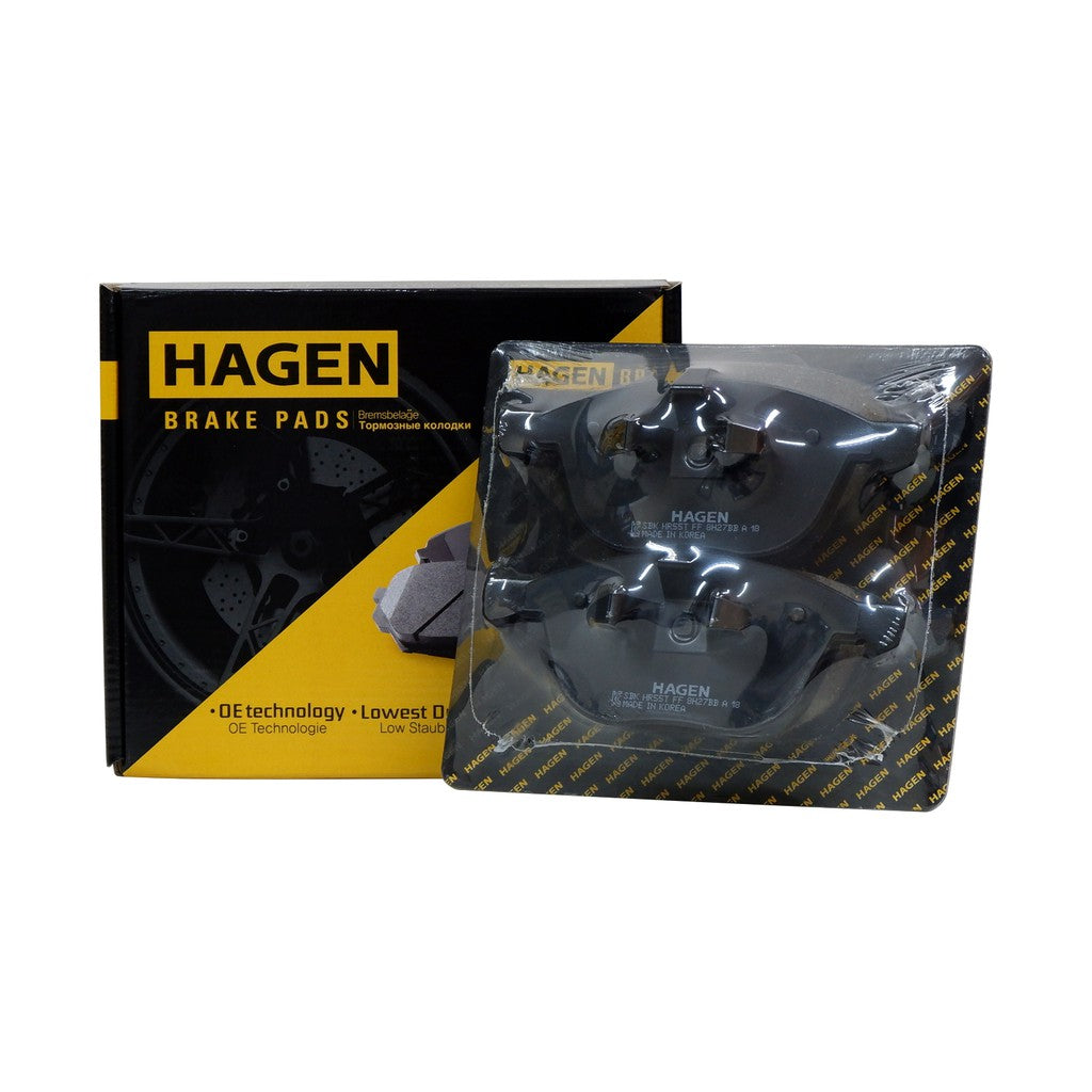 Hagen Front Brake Pad GP1260 for Ford Focus II '05-up, Ecosport '13-up, Mazda Mazda 3 '05-10