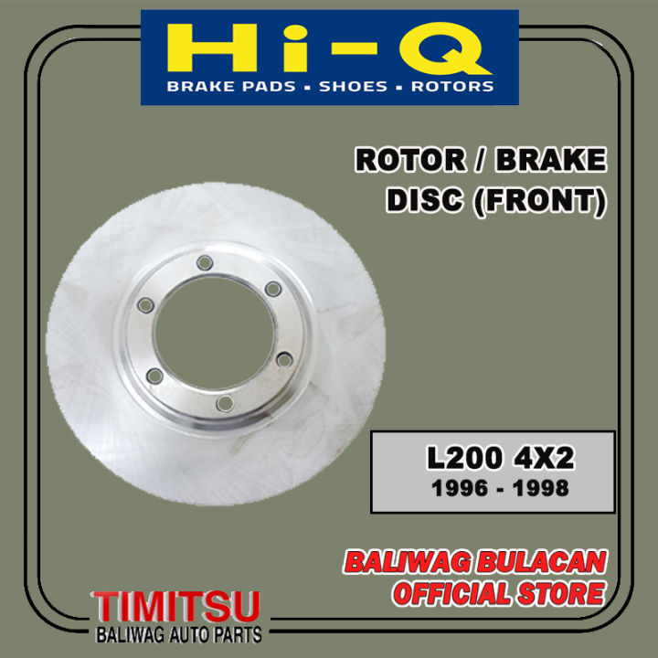 Hi-Q Front Rotor Disc for Mitsubishi L200 4x2 (SD4321)