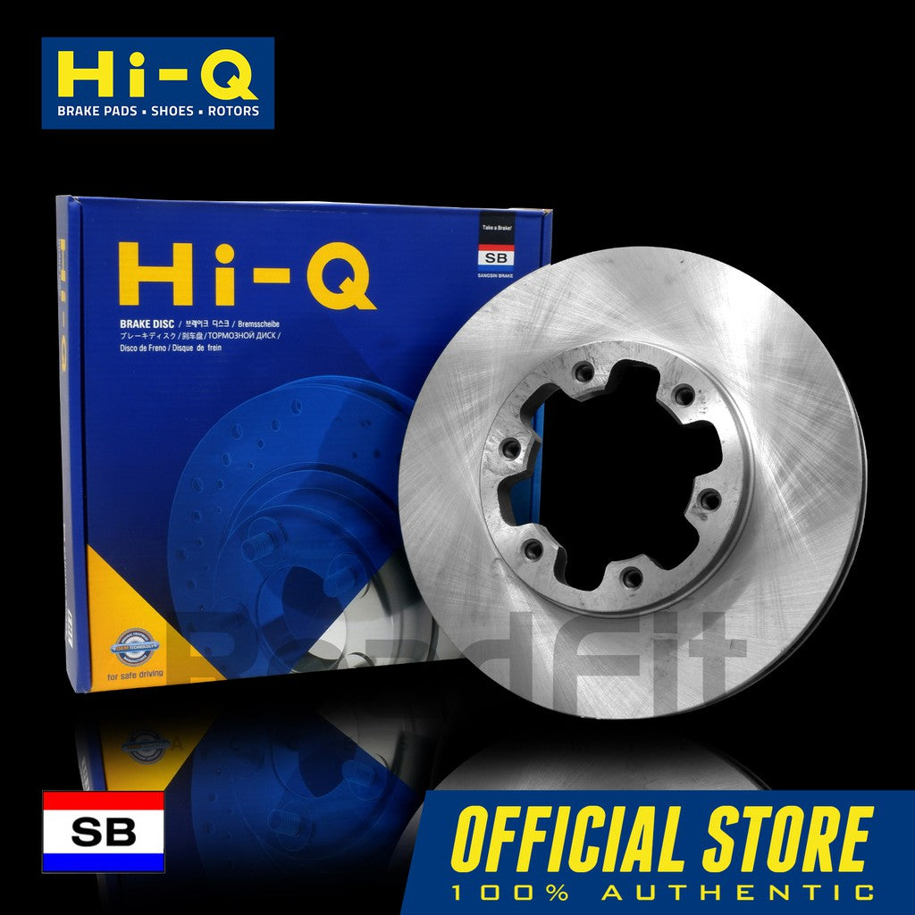 Hi-Q Front Rotor Disc for Nissan Urvan NV350, Estate (SD4233)