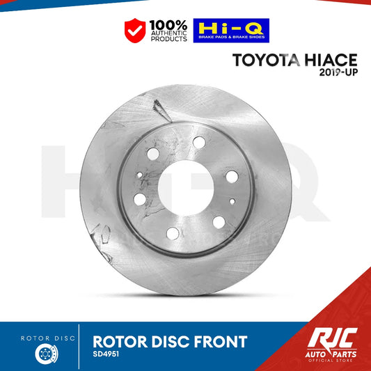 Hi-Q Front Rotor Disc for Toyota Hiace '19- (SD4951)