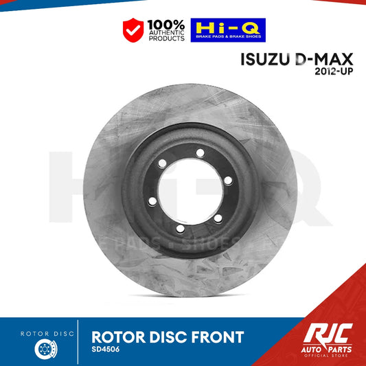 Hi-Q Front Rotor Disc for Isuzu D-max '12- (SD4506)