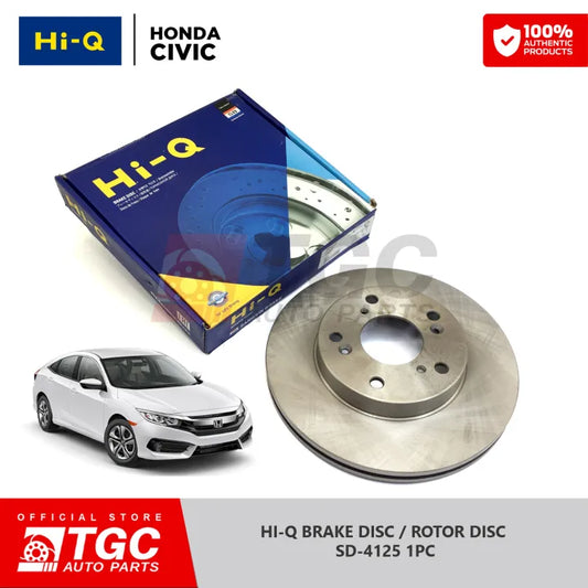 Hi-Q Front Rotor Disc for Honda CIvic EG 1.5, 1.6 (SD4104)
