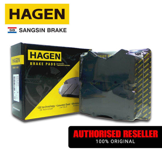 Hagen Front Brake Pad GP1379 for Toyota Landcruiser 100 4WD '98-07, Lexus LX 470 '98-08